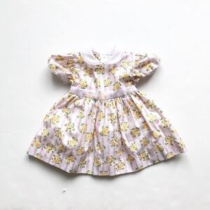 Vintage Jo Joes floral organza party dress 18m